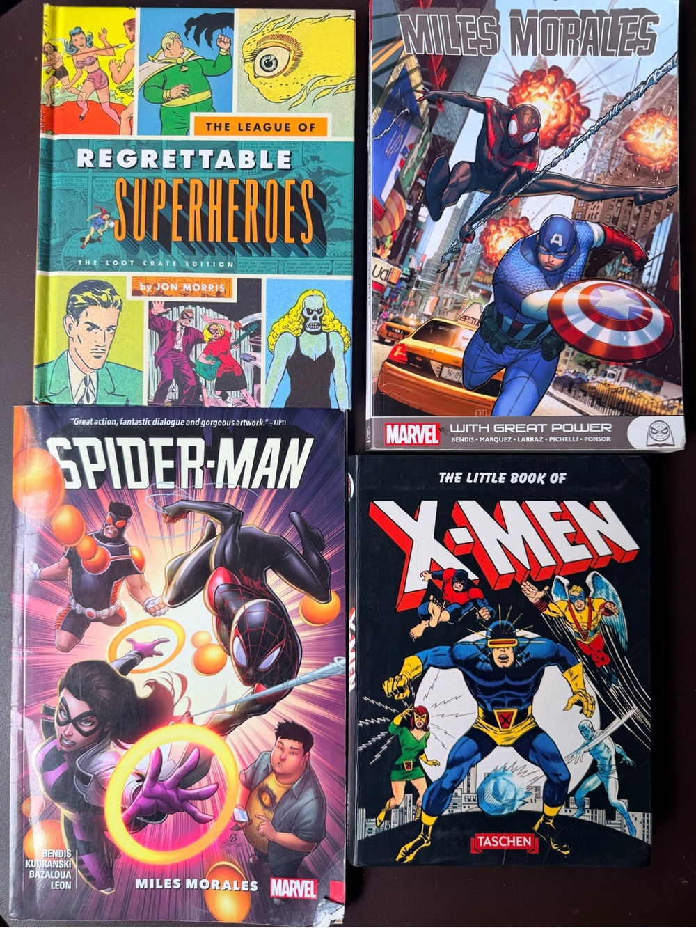 Marvel Miles Morales & X-Men Graphic Novel Bundle